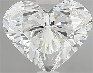 Picture of Natural Diamond 3.09 Carats, Heart with  Cut, G Color, VVS2 Clarity and Certified by IGI