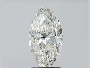 Picture of Natural Diamond 2.00 Carats, Marquise with  Cut, I Color, SI2 Clarity and Certified by IGI