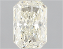 Natural Diamond 0.71 Carats, Radiant with  Cut, L Color, VS1 Clarity and Certified by GIA