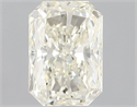 Natural Diamond 0.71 Carats, Radiant with  Cut, L Color, VS1 Clarity and Certified by GIA