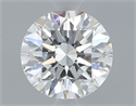 Diamante Natural 0.50 quilates, Redondo , Color F, claridad VVS1 y certificado GIA
