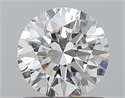 Diamante Natural 1.02 quilates, Redondo , Color F, claridad IF y certificado GIA