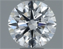 Natural Diamond 0.50 Carats, Round with Very Good Cut, F Color, SI2 Clarity and Certified by GIA