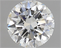 Diamante Natural 0.90 quilates, Redondo , Color H, claridad IF y certificado GIA