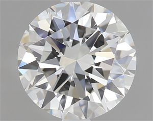 Picture of Natural Diamond 0.90 Carats, Round with Very Good Cut, H Color, IF Clarity and Certified by GIA