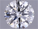 Lab Grown Diamond 1.17 Carats, Round with Ideal Cut, E Color, SI1 Clarity and Certified by IGI