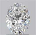 Diamante Natural 1.20 quilates, Ovalado , Color D, claridad VS2 y certificado GIA