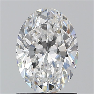 Foto Diamante Natural 1.20 quilates, Ovalado , Color D, claridad VS2 y certificado GIA de