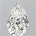 Diamante Natural 2.01 quilates, De pera , Color H, claridad SI2 y certificado GIA