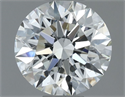 Natural Diamond 0.82 Carats, Round with Excellent Cut, H Color, VS1 Clarity and Certified by IGI