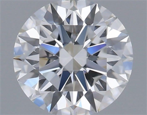 Picture of Lab Grown Diamond 1.24 Carats, Round with Ideal Cut, D Color, VS1 Clarity and Certified by IGI
