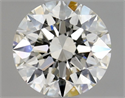 Natural Diamond 0.70 Carats, Round with Excellent Cut, I Color, VS2 Clarity and Certified by GIA