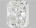 Natural Diamond 5.04 Carats, Radiant with  Cut, F Color, VVS1 Clarity and Certified by HRD