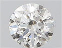 Natural Diamond 0.40 Carats, Round with Excellent Cut, H Color, VVS1 Clarity and Certified by GIA