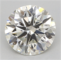 Diamante Natural 0.70 quilates, Redondo , Color J, claridad IF y certificado GIA