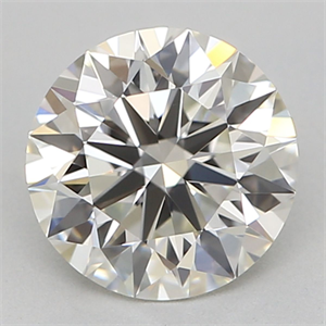 Foto Diamante Natural 0.70 quilates, Redondo , Color J, claridad IF y certificado GIA de