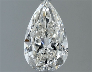 Picture of Natural Diamond 0.80 Carats, Pear with  Cut, I Color, VS2 Clarity and Certified by GIA