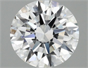 Lab Grown Diamond 2.01 Carats, Round with Ideal Cut, D Color, VVS2 Clarity and Certified by IGI