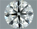 Diamante Natural 0.90 quilates, Redondo , Color I, claridad VVS1 y certificado IGI
