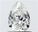 Diamante Natural 0.71 quilates, De pera , Color G, claridad VVS1 y certificado IGI