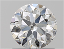 Natural Diamond 1.00 Carats, Round with Excellent Cut, H Color, SI1 Clarity and Certified by GIA