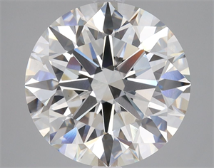 Picture of Lab Grown Diamond 5.28 Carats, Round with Ideal Cut, G Color, VS1 Clarity and Certified by IGI