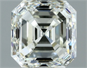 Natural Diamond 1.00 Carats, Asscher with  Cut, I Color, VS2 Clarity and Certified by IGI