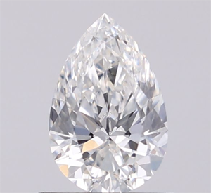 Picture of Natural Diamond 0.58 Carats, Pear with  Cut, G Color, VS1 Clarity and Certified by GIA