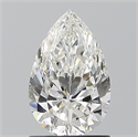 Diamante Natural 1.23 quilates, De pera , Color G, claridad VS2 y certificado GIA