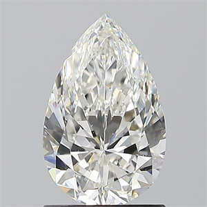 Foto Diamante Natural 1.23 quilates, De pera , Color G, claridad VS2 y certificado GIA de