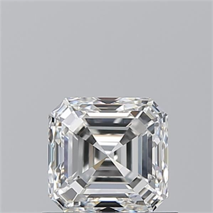 Foto Diamante Natural 0.91 quilates, Asscher , Color G, claridad VVS1 y certificado GIA de