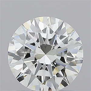Picture of Natural Diamond 1.01 Carats, Round with Excellent Cut, H Color, VS1 Clarity and Certified by GIA