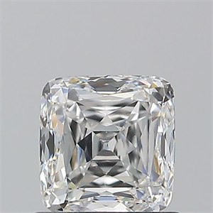 Foto Diamante Natural 1.01 quilates, Del cojín , Color F, claridad VS2 y certificado GIA de