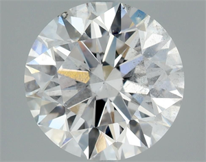 Foto Diamante Natural 2.11 quilates, Redondo , Color E, claridad I1 y certificado GIA de