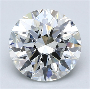 Picture of Natural Diamond 2.70 Carats, Round with Excellent Cut, G Color, VS1 Clarity and Certified by GIA