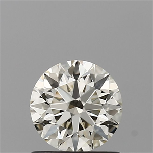 Picture of Natural Diamond 0.71 Carats, Round with Excellent Cut, K Color, VVS1 Clarity and Certified by IGI