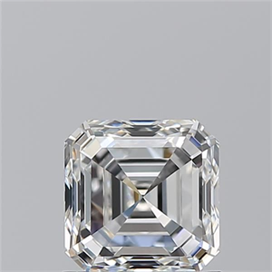 Picture of Natural Diamond 1.21 Carats, Asscher with  Cut, G Color, VVS1 Clarity and Certified by GIA