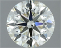 Diamante Natural 1.31 quilates, Redondo , Color K, claridad VS1 y certificado IGI