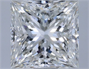 Natural Diamond 1.04 Carats, Princess with  Cut, F Color, VVS1 Clarity and Certified by GIA