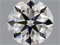 Diamante Natural 0.70 quilates, Redondo , Color I, claridad VVS1 y certificado GIA