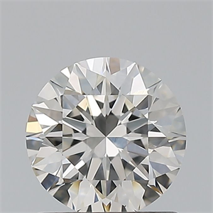 Foto Diamante Natural 0.90 quilates, Redondo , Color H, claridad SI1 y certificado GIA de