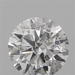 Picture of Natural Diamond 0.51 Carats, Round with Very Good Cut, E Color, I1 Clarity and Certified by IGI