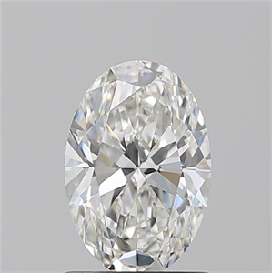 Picture of Natural Diamond 1.20 Carats, Oval with  Cut, G Color, IF Clarity and Certified by GIA