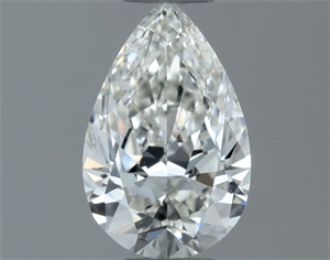 Picture of Natural Diamond 0.50 Carats, Pear with  Cut, I Color, VS1 Clarity and Certified by GIA