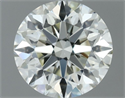 Natural Diamond 0.70 Carats, Round with Very Good Cut, M Color, VVS2 Clarity and Certified by GIA