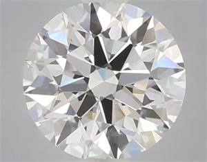 Picture of Lab Grown Diamond 1.10 Carats, Round with Ideal Cut, E Color, VVS2 Clarity and Certified by IGI