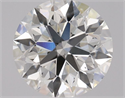 Diamante Natural 0.57 quilates, Redondo , Color H, claridad VS2 y certificado GIA