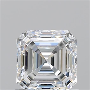 Picture of Natural Diamond 1.01 Carats, Asscher with  Cut, E Color, VS2 Clarity and Certified by GIA