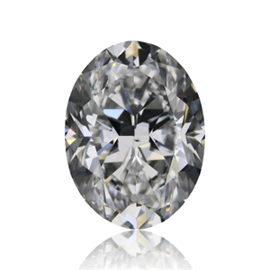 Picture of Natural Diamond 1.20 Carats, Oval with  Cut, E Color, VS2 Clarity and Certified by GIA
