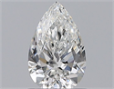Natural Diamond 0.70 Carats, Pear with  Cut, F Color, VS1 Clarity and Certified by GIA